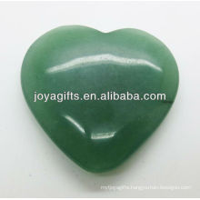 Natural green aventurine heart shape 35MM